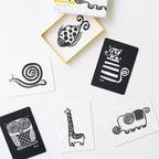 Art Cards for Baby - Original Animals - Infant Flash Cards