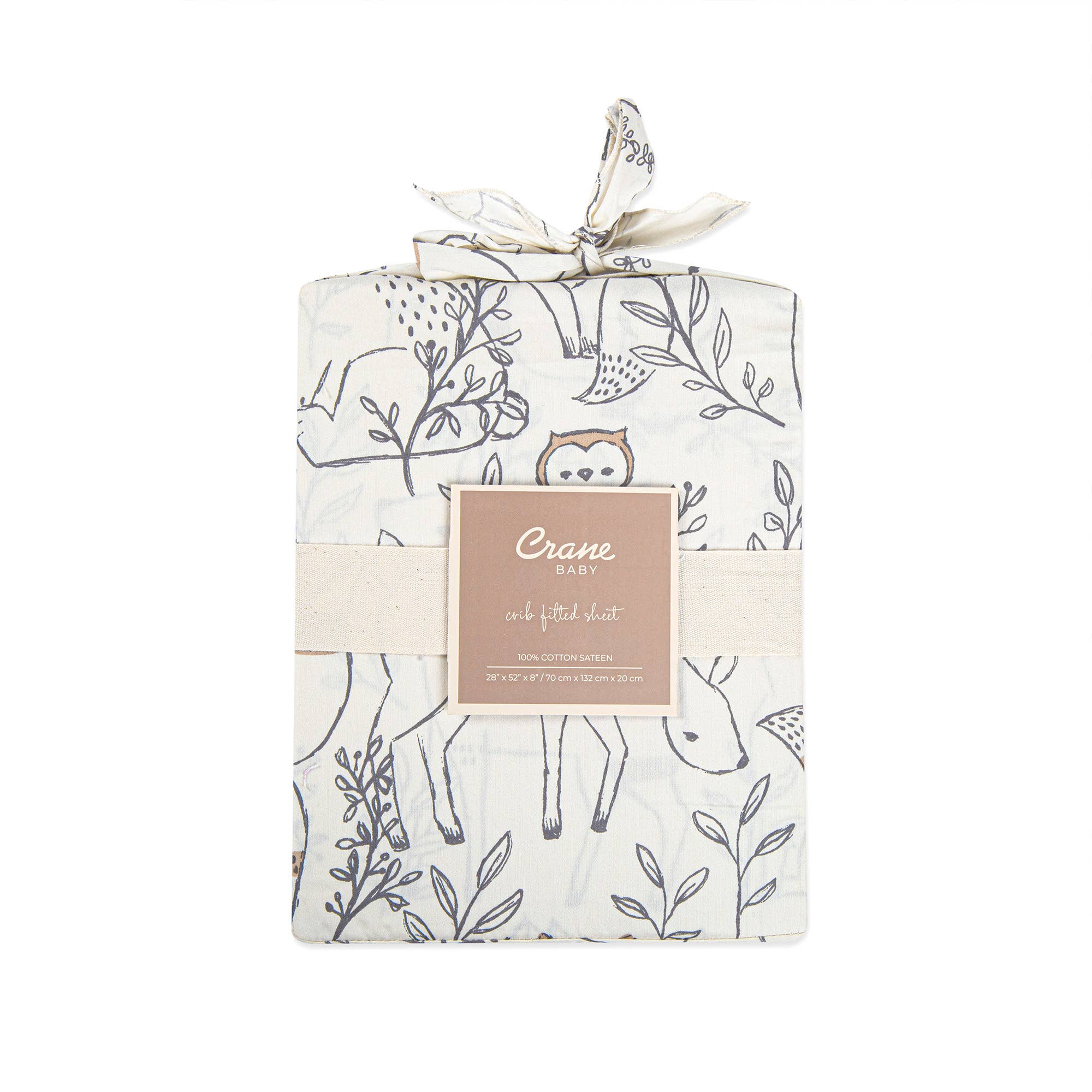 Ezra Crib Sheet (Woodland)