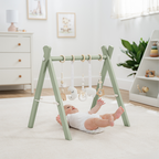 Wooden Baby Play Gym, Baby Activity Gym by Comfy Cubs
