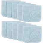 Baby Burp Cloths - 100% Muslin Cotton by Comfy Cubs