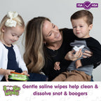 Boogie Saline Nose Wipes, Unscented, 30ct