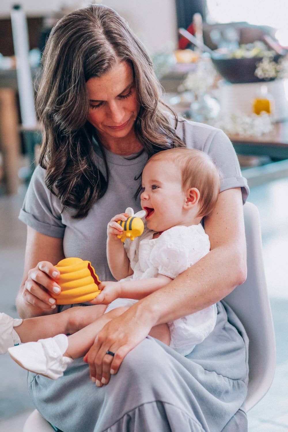 Honey Bee Baby Teether Playset