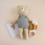 Teether Bee Cotton Crochet Rattle Spring Summer Baby Toy