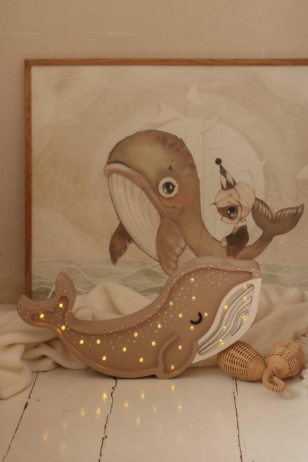 Little Lights Whale Lamp