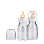 Set of Two Natursutten Glass Baby Bottles (Small & Large)