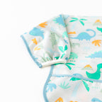Sleeved Bib: Dinosaurs