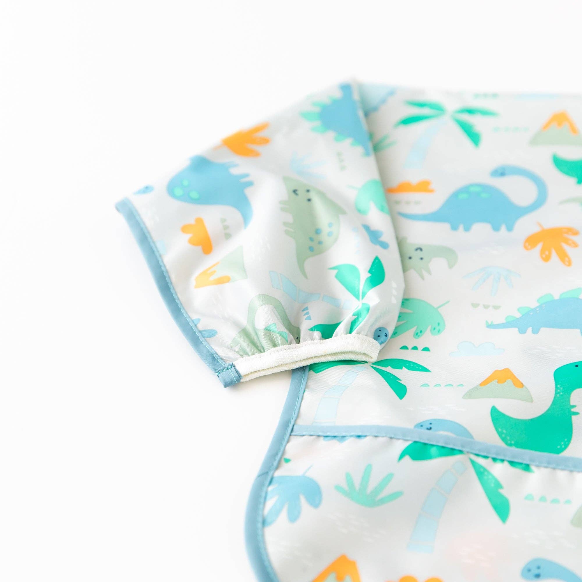 Sleeved Bib: Dinosaurs