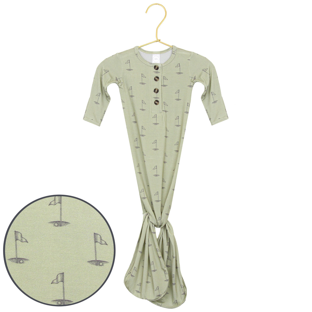 Cal Knotted Gown
