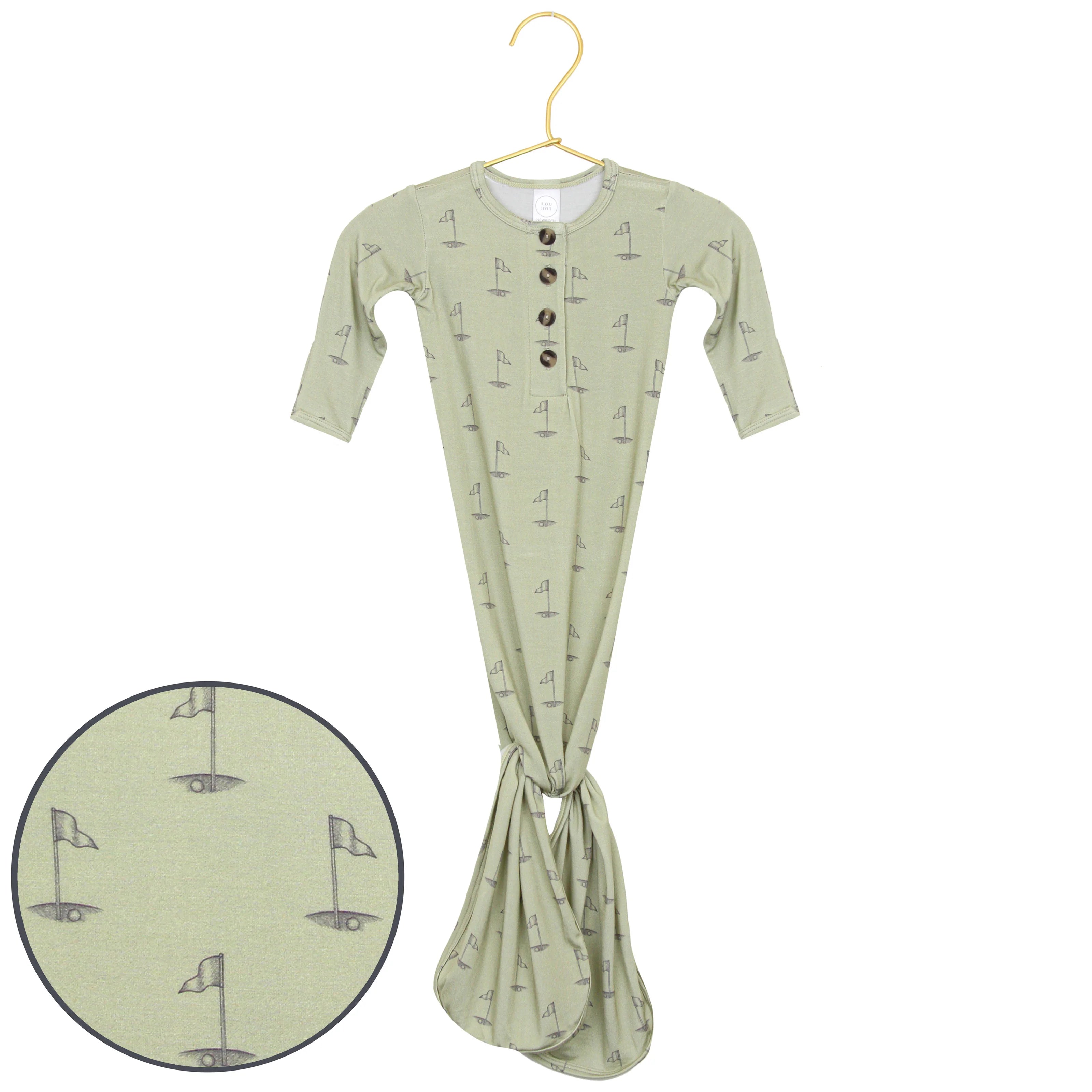 Cal Knotted Gown
