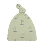 Cal Top Knot Hat- NB-3 Month