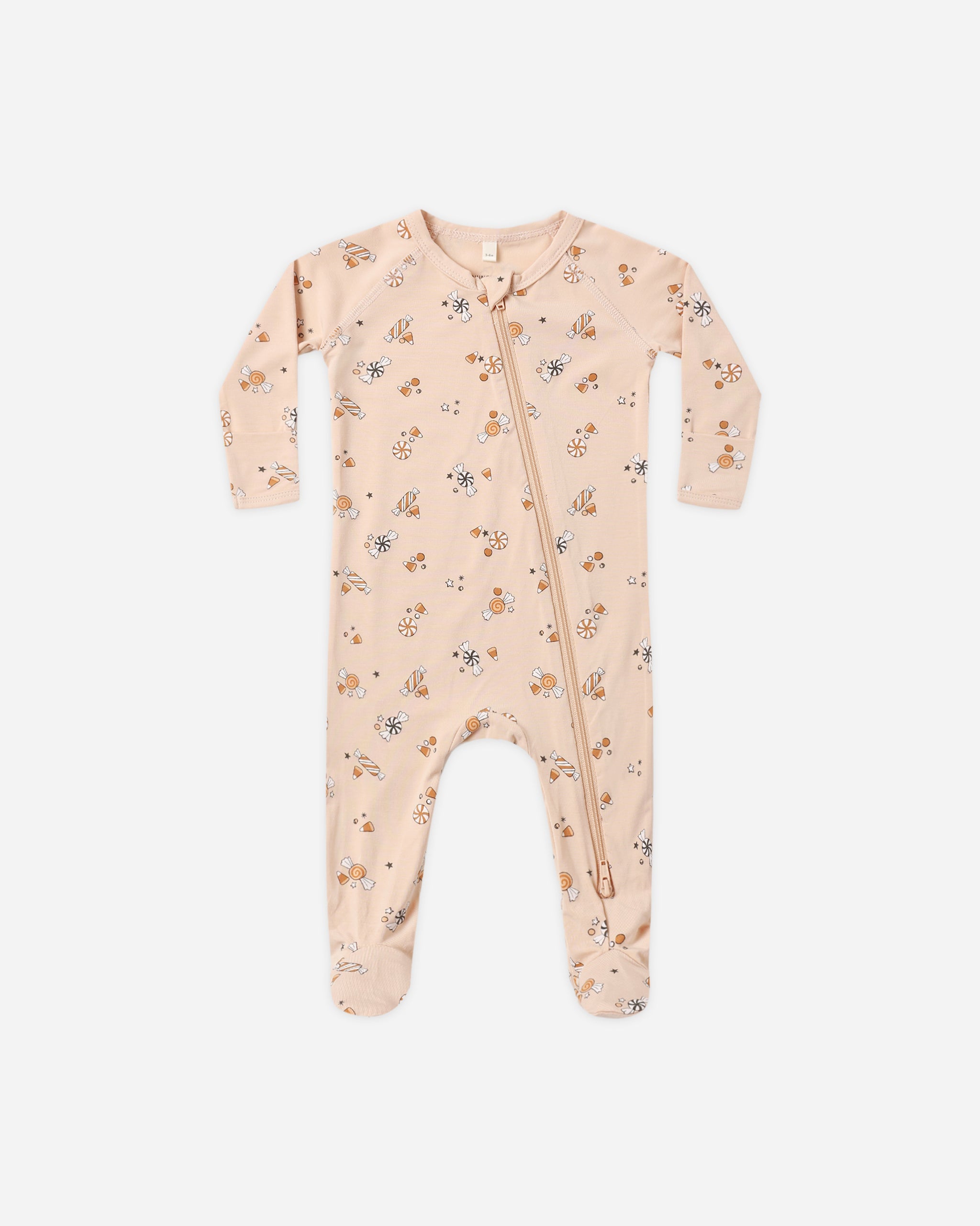 Bamboo Zip Footie Candy