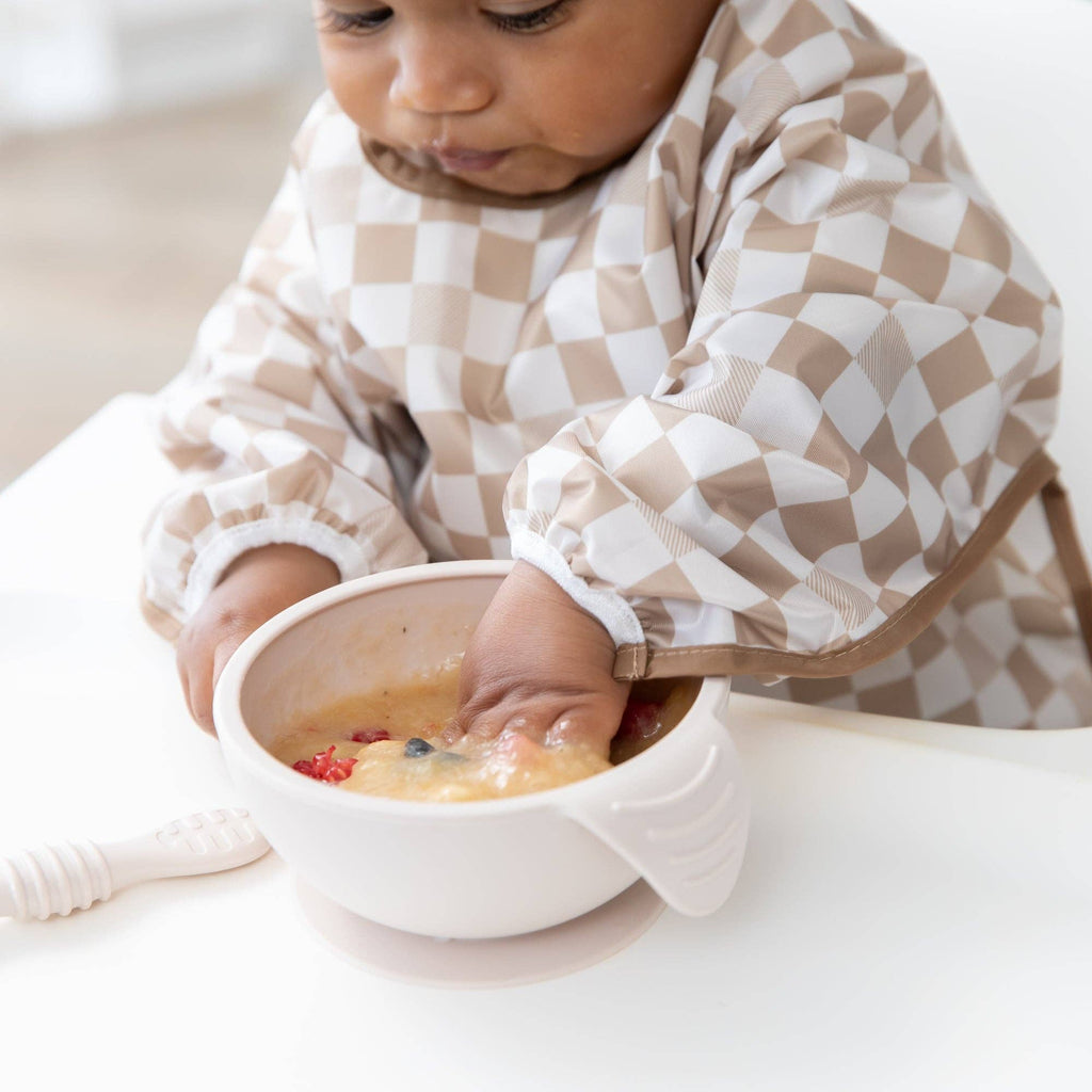 Sleeved Bib: Sand Check