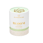 Bloom Crystal Candle 14 oz – Amazonite for Joy & Growth