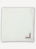Poppy Embroidered Shawl Blanket