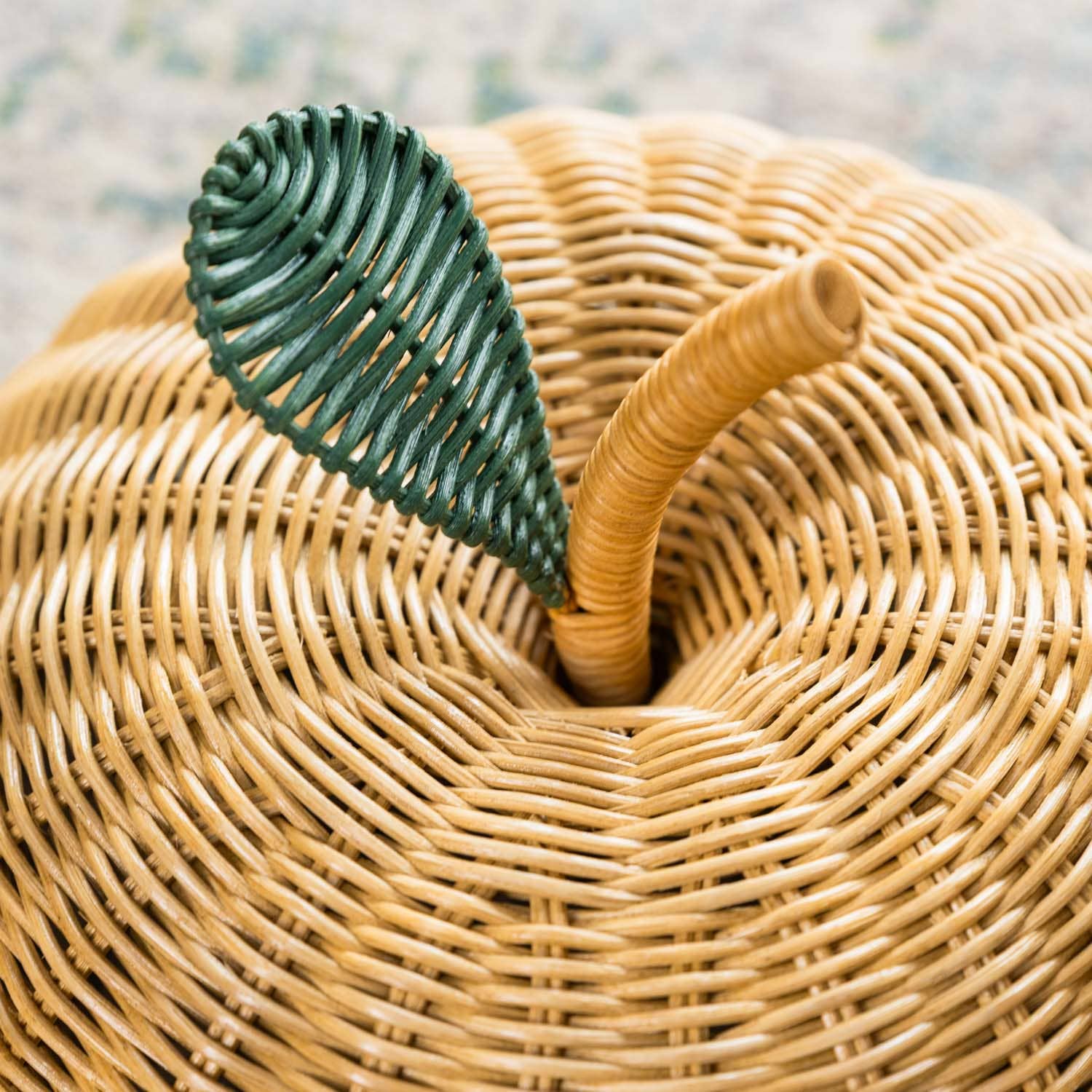 Handcrafted - Apple Basket (Natural) Medium - Rattan Wicker