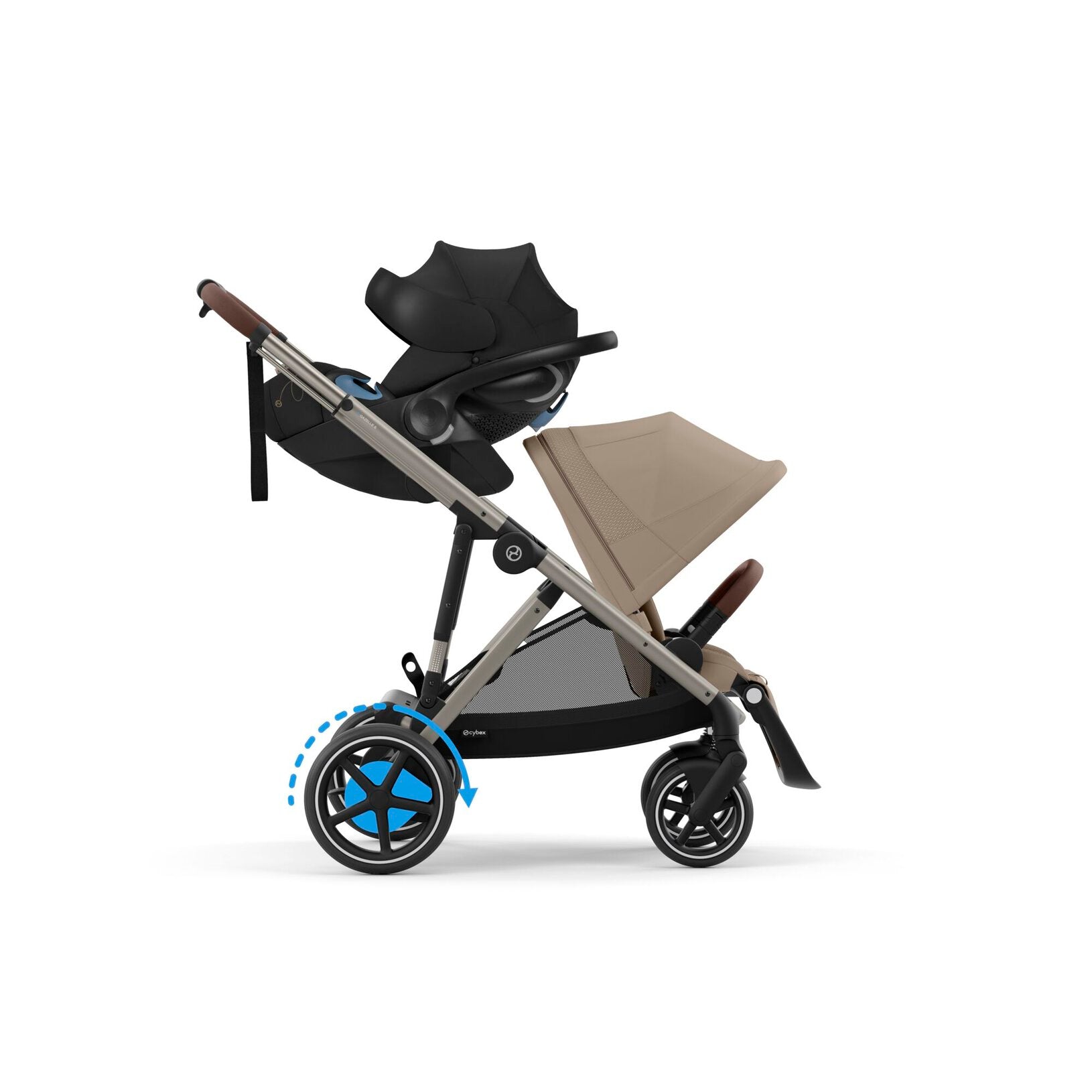Cybex eGazelle Electronic Assist Stroller- Free Shipping