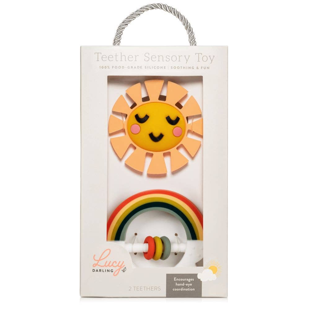 Little Rainbow Baby Teether Toy
