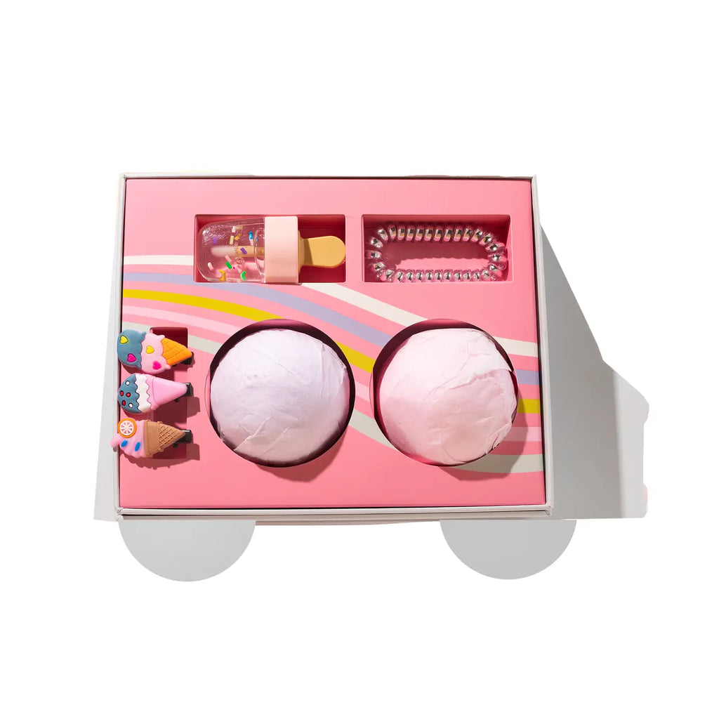 Ice Cream Truck Bath Balm and Accessory Set