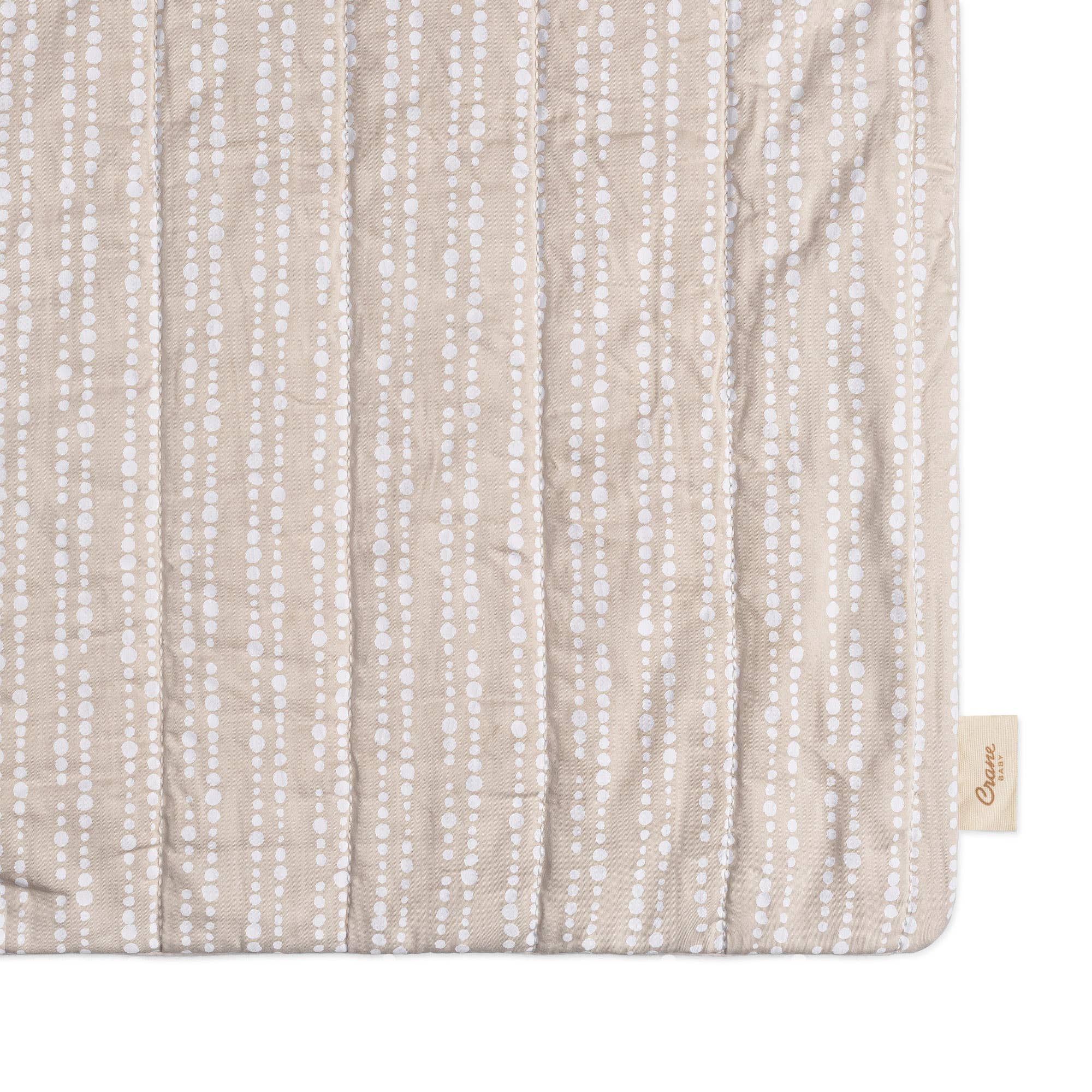 Cove Quilted Change Pad Cover (Neutral Dot)