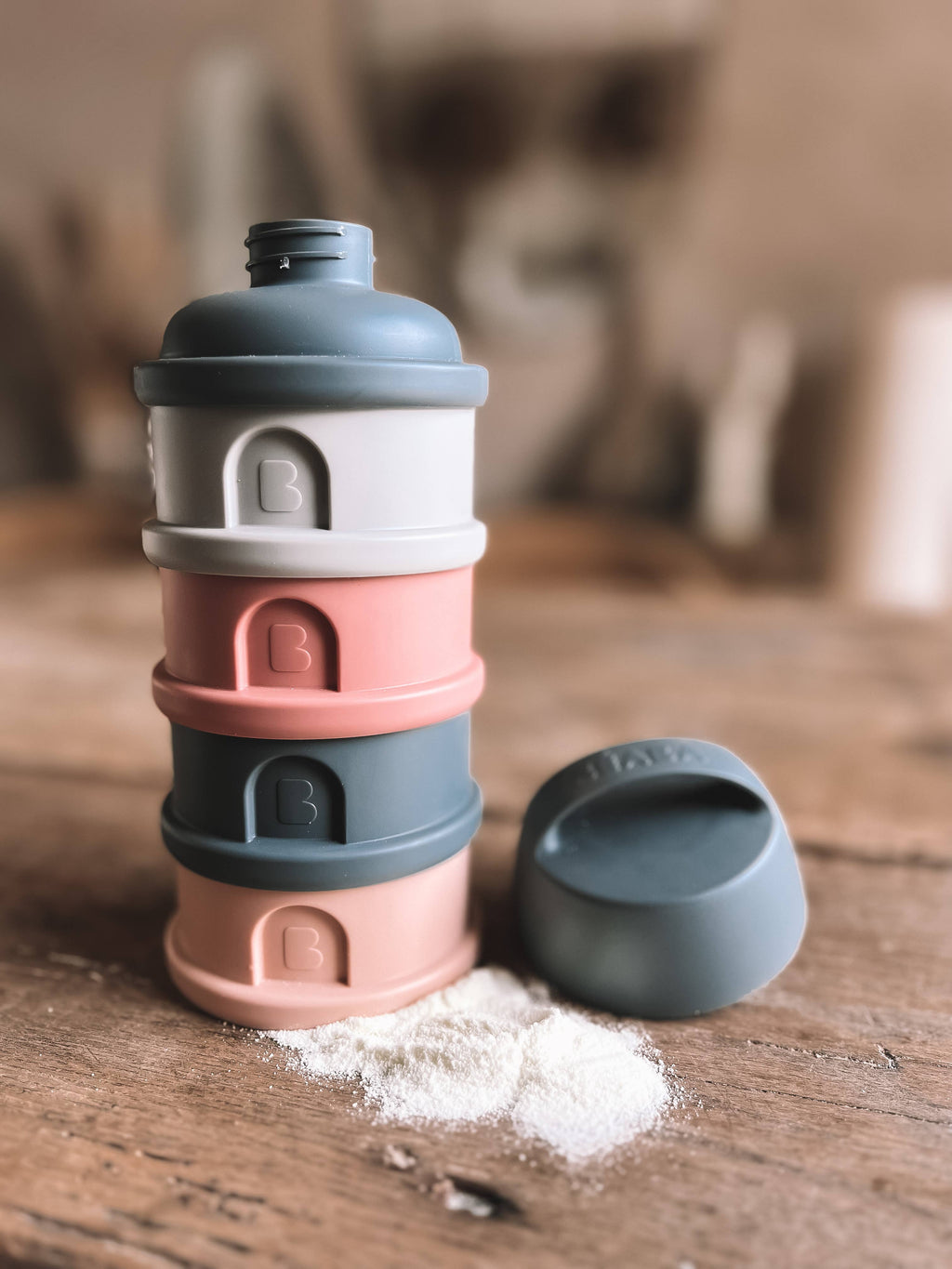 BEABA Formula Snack Container - Rose