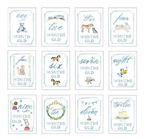 Monthly Milestone Card Set
