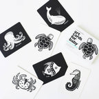 Art Cards for Baby - Ocean Animals - Infant Flash Cards