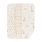 Charlie 3-pc. Farmhouse Goose Burp Cloth Set