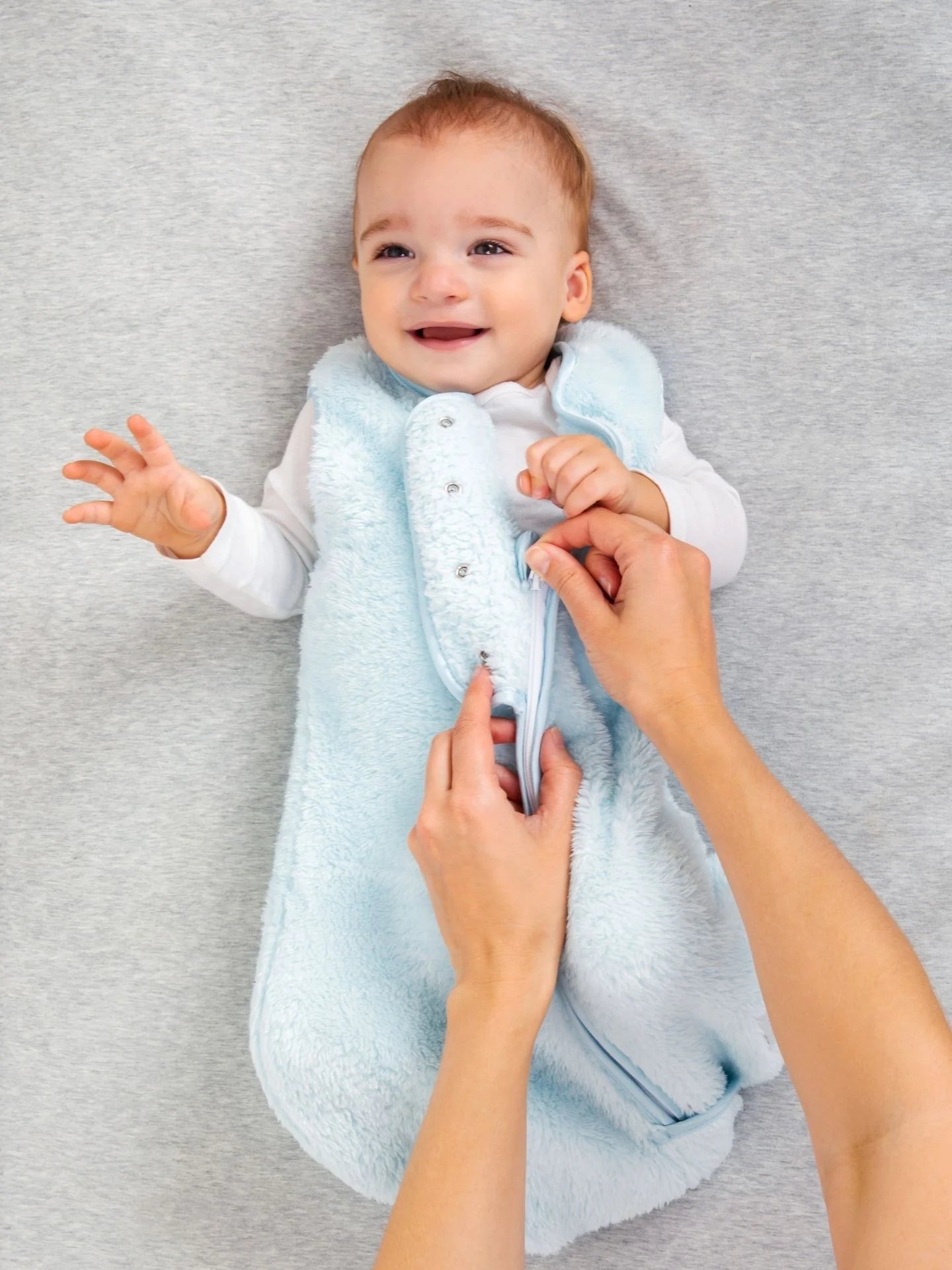 Chenille Dream Sack- Blue