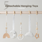 Wooden Baby Play Gym, Baby Activity Gym by Comfy Cubs