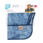 Sleeved Bib: Vintage Denim
