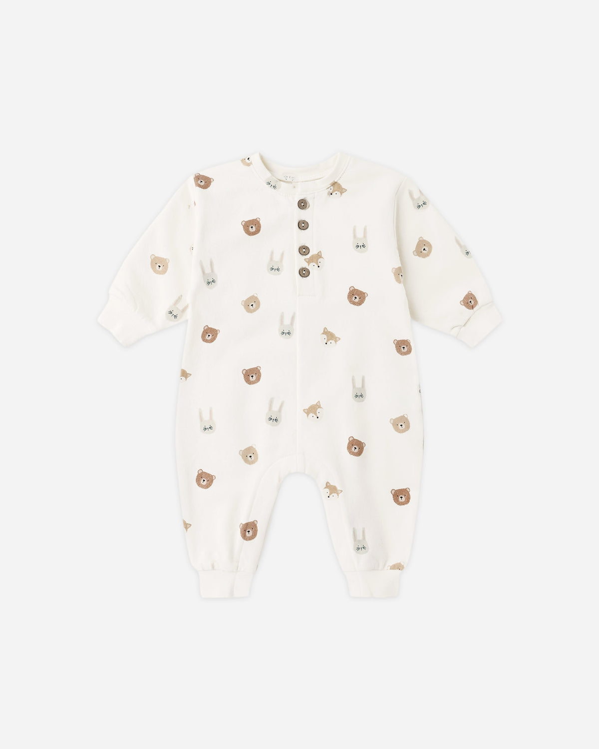 Relaxed Fleece Jumpsuit Critters
