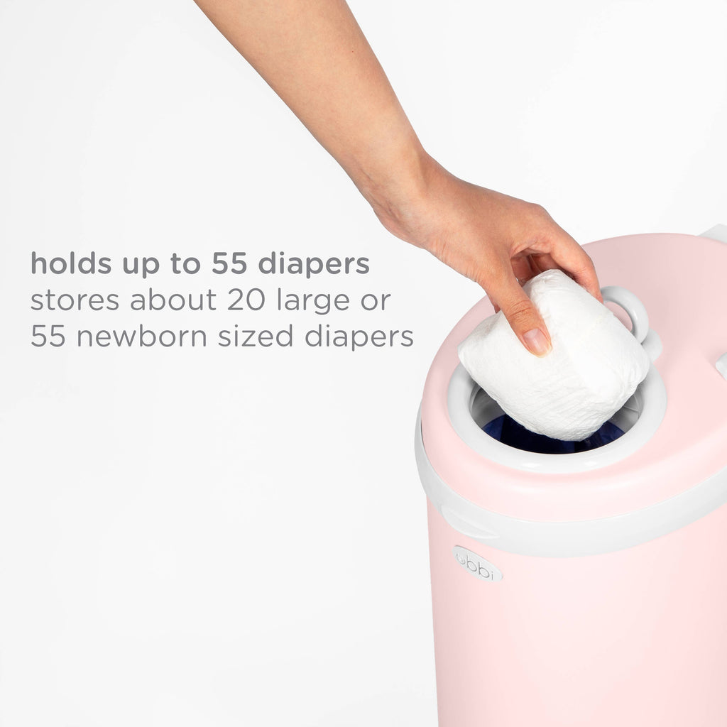 Blush Pink Diaper Pail