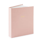 Baby Book, Rose Linen