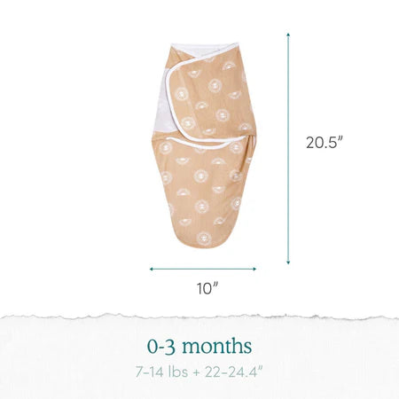 Disney™ Winnie the Pooh essentials easy swaddle wrap quick change 3 pack TOG 1.0