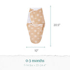 Disney™ Winnie the Pooh essentials easy swaddle wrap quick change 3 pack TOG 1.0