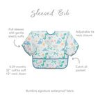 Sleeved Bib: Dinosaurs