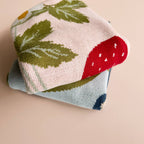 Blanket Strawberry Bunny Organic Baby Decor Christmas Gift