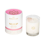 Sleep Rose Quartz Crystal Essential Oil Scented Candle