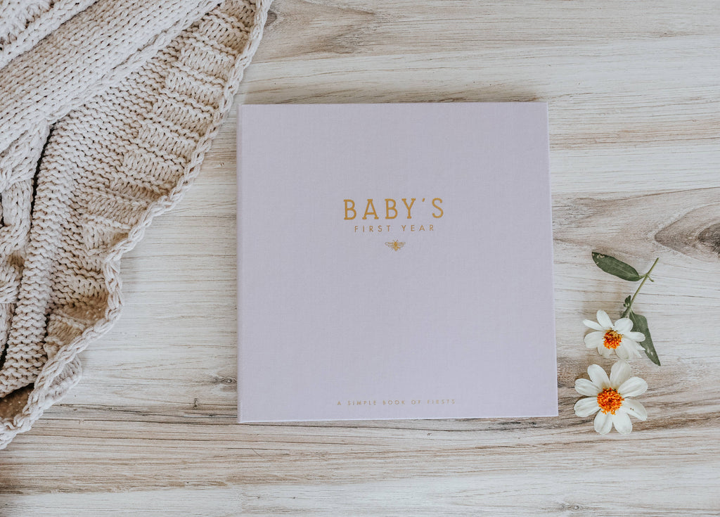 Honey Bee Luxury Baby Memory Book