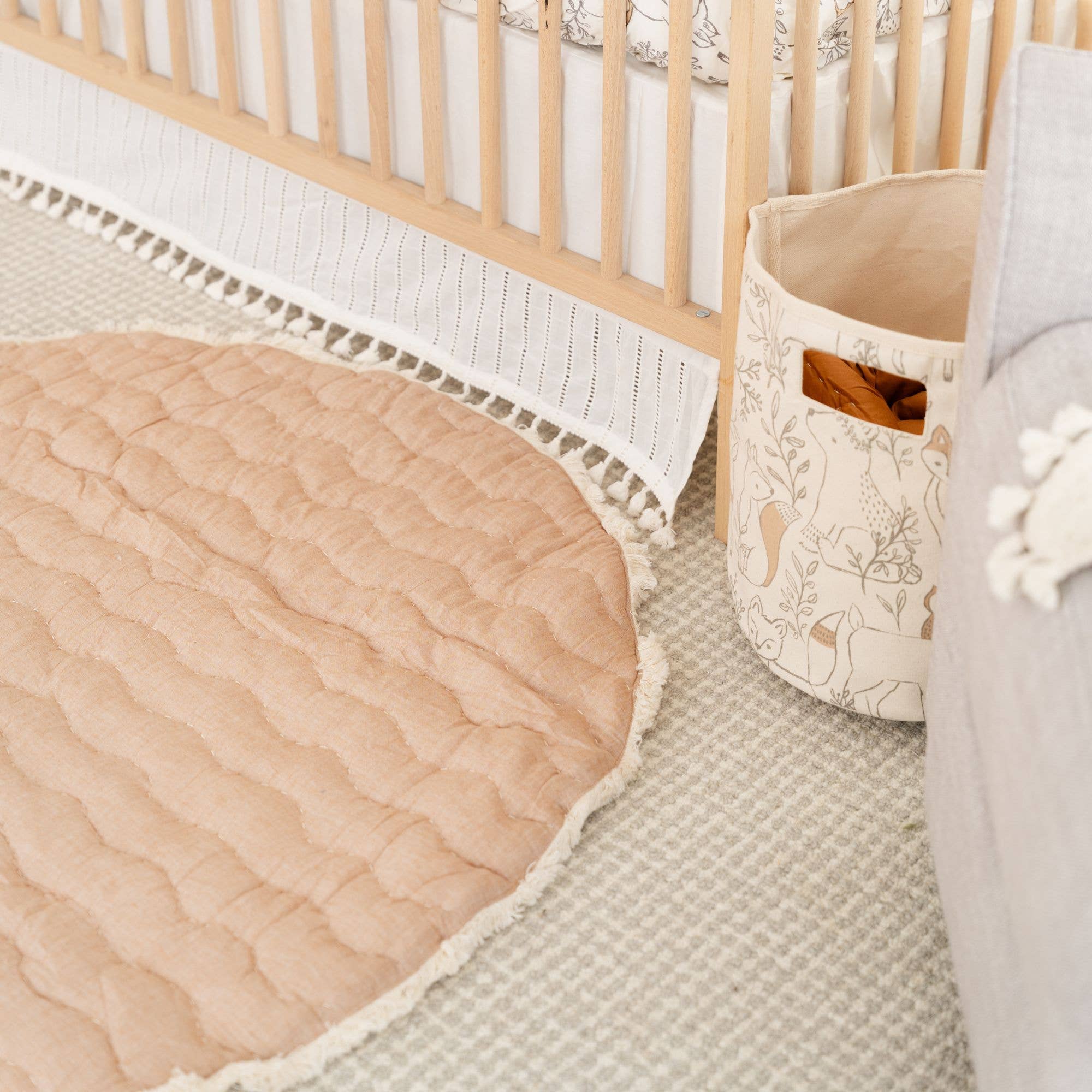 Ezra Quilted Playmat (Woodland)