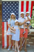 2026 American Flag Bow Baseball Hat