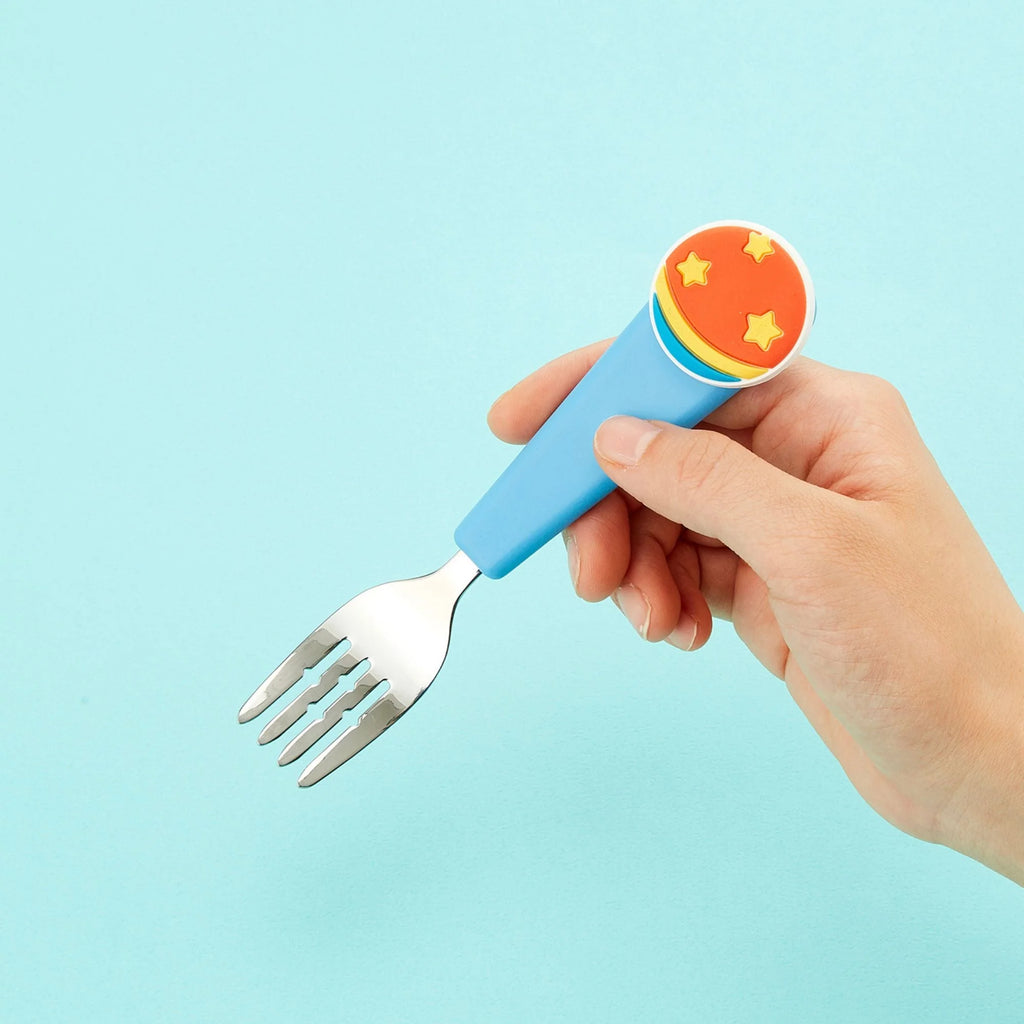 FlexWarez Kids Spoon & Fork Set w/ Charmz - Toy World