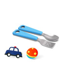 FlexWarez Kids Spoon & Fork Set w/ Charmz - Toy World