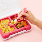 FlexWarez Kids Spoon & Fork Set w/ Charmz - Unicorn