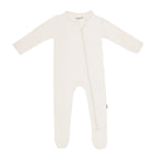 Zippered Footie in Oat