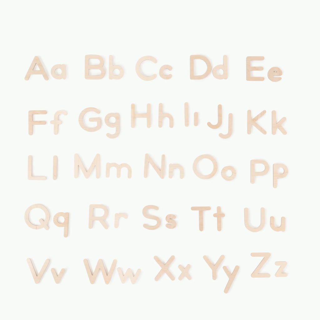Wooden Letters- Birch