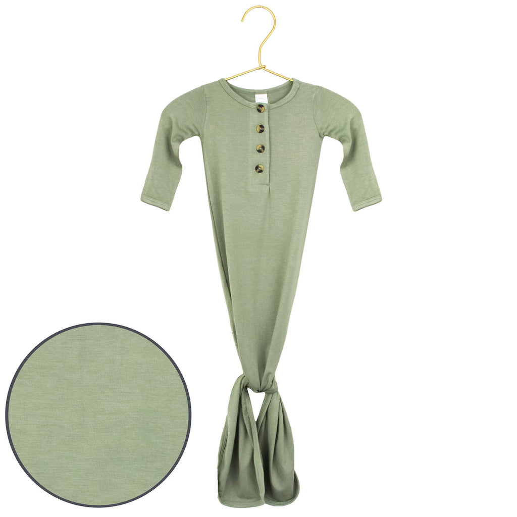 Marley Knotted Gown - Newborn-3 Months