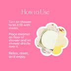 Lavender and Lime Shower Steamers