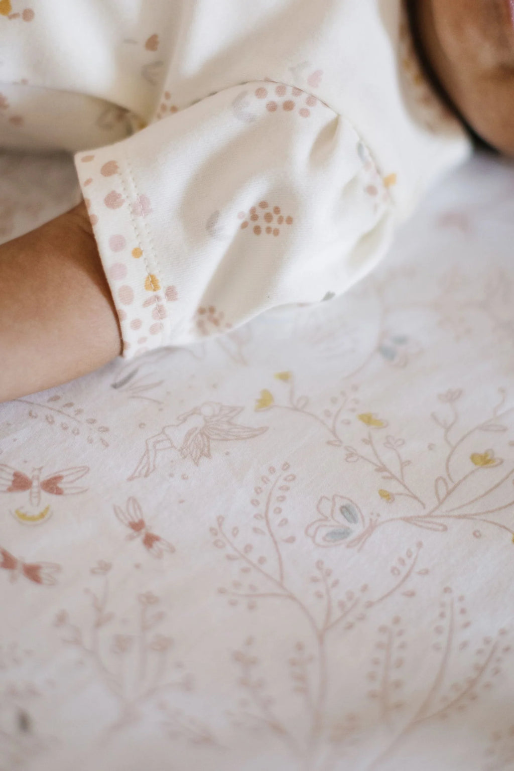 Crib Sheet- Secret Garden