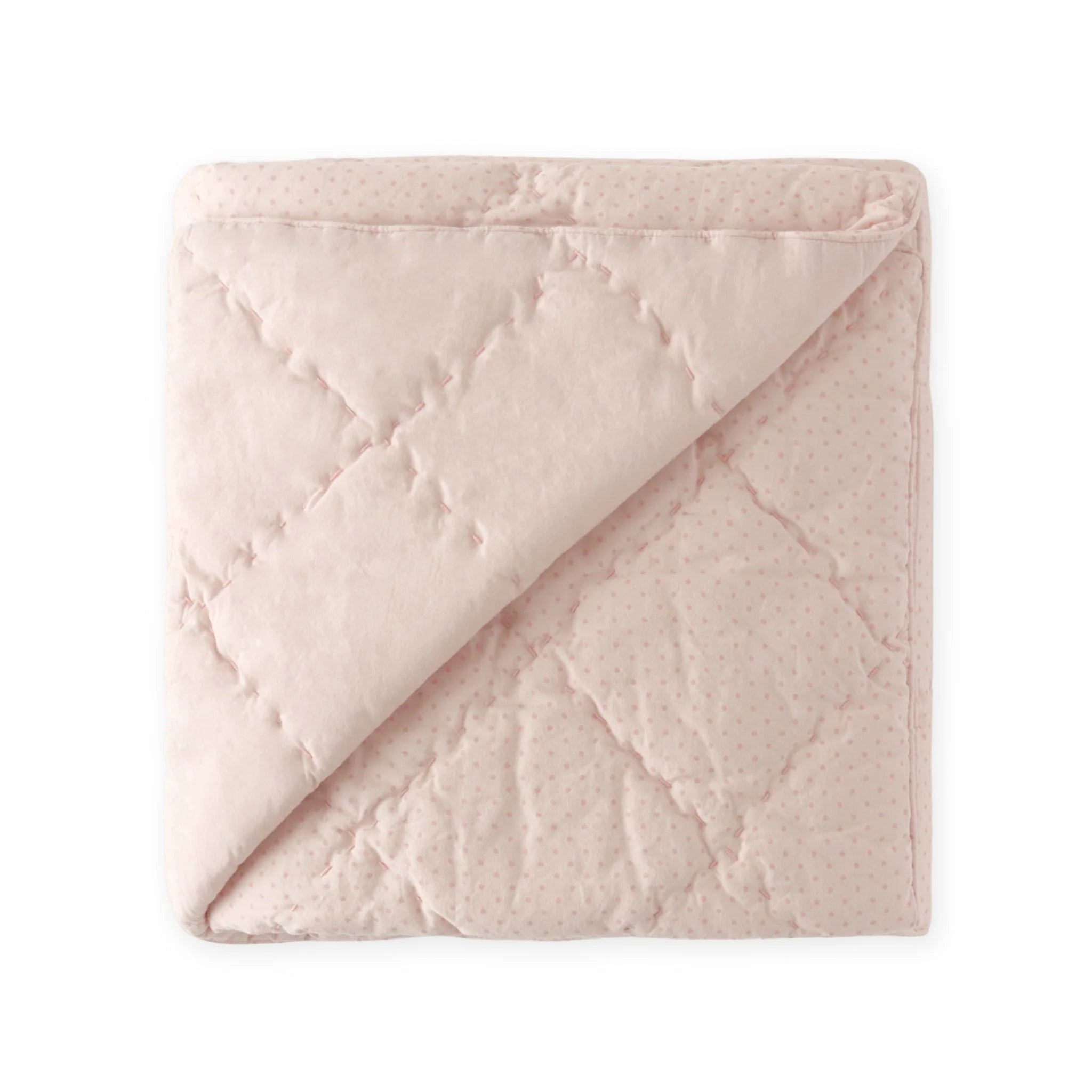 Pin Dot Blanket- Peony